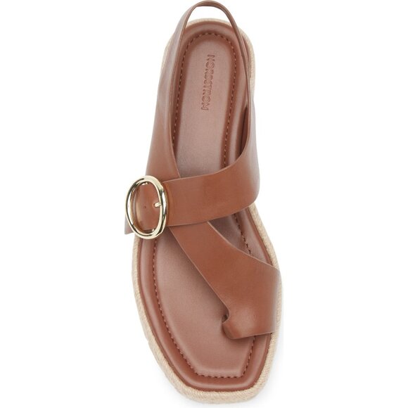 Nordstrom Perri Thong Slingback Espadrille Sandal in Tan 6.5 - Picture 5 of 12